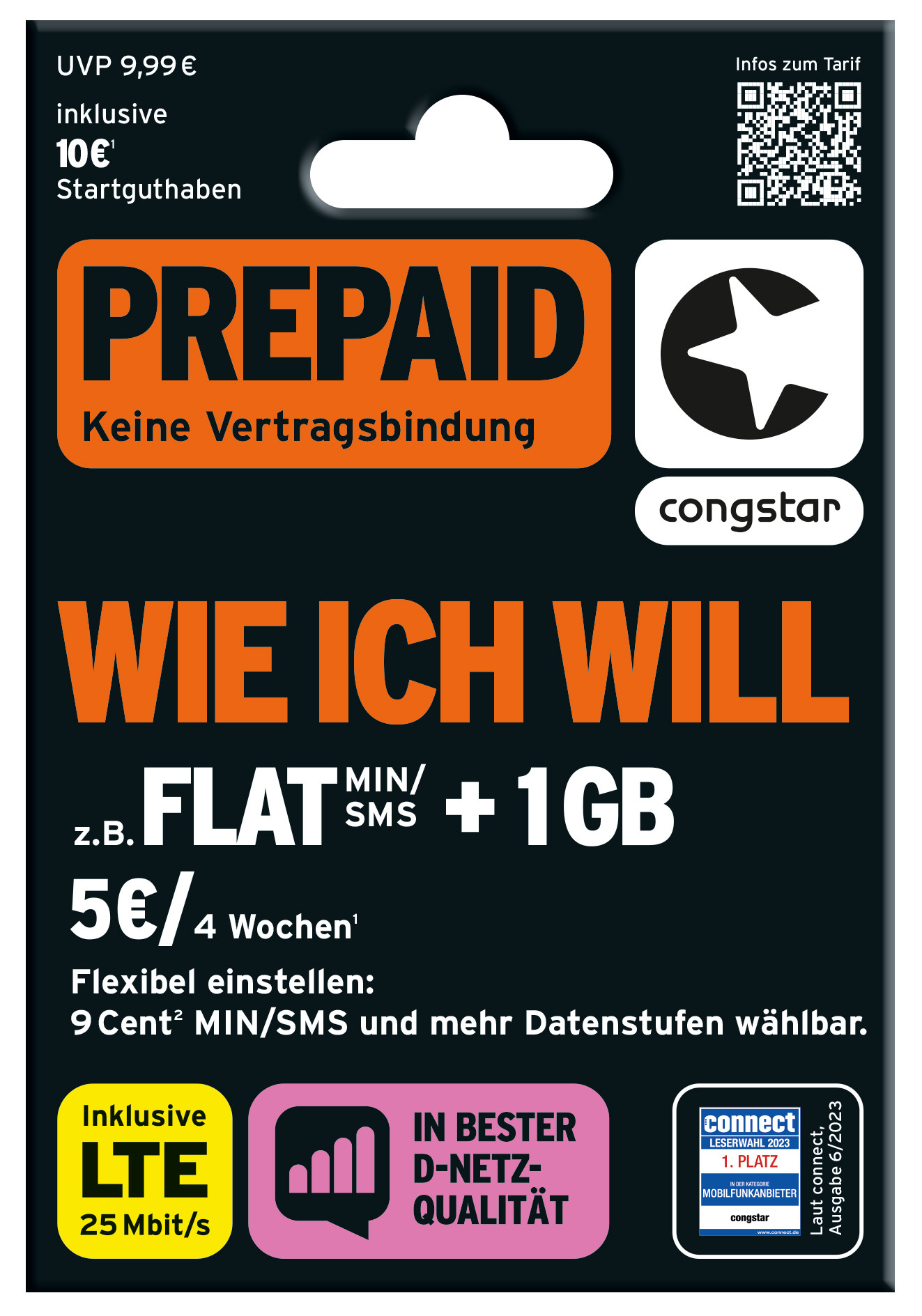 Congstar Prepaid Dein Wunschmix online kaufen REWE Kartenwelt