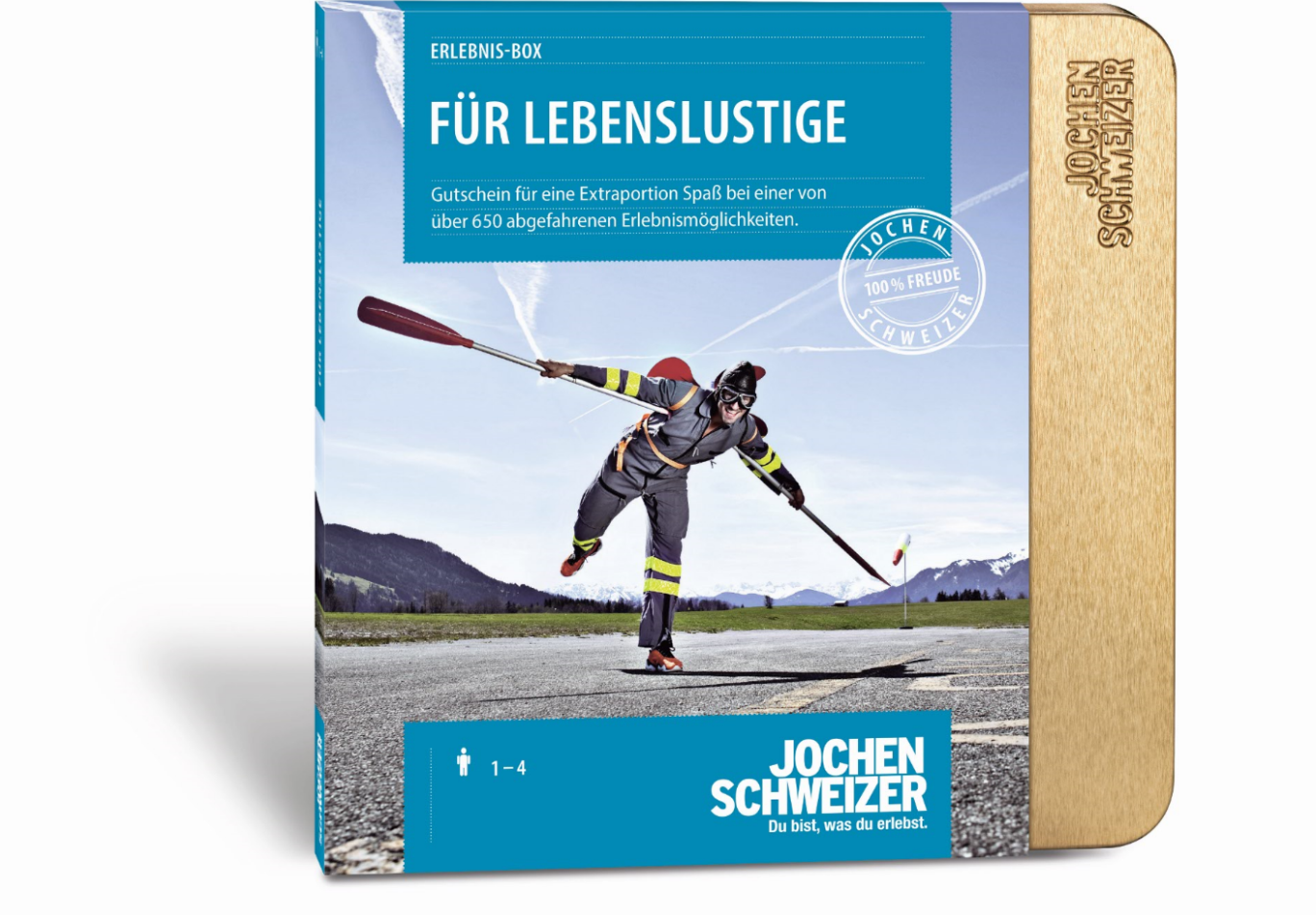 Jochen Schweizer "Für Lebenslustige" - Erlebnisboxen
